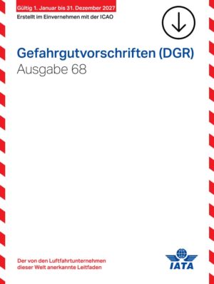 2027: IATA-DGR (DE), 68. Auflage, Digital