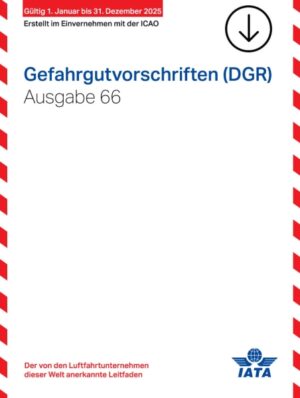 2025: IATA-DGR (DE), 66. Auflage, Digital
