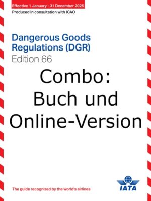 2025: IATA-DGR (EN), 66. Auflage, Combo