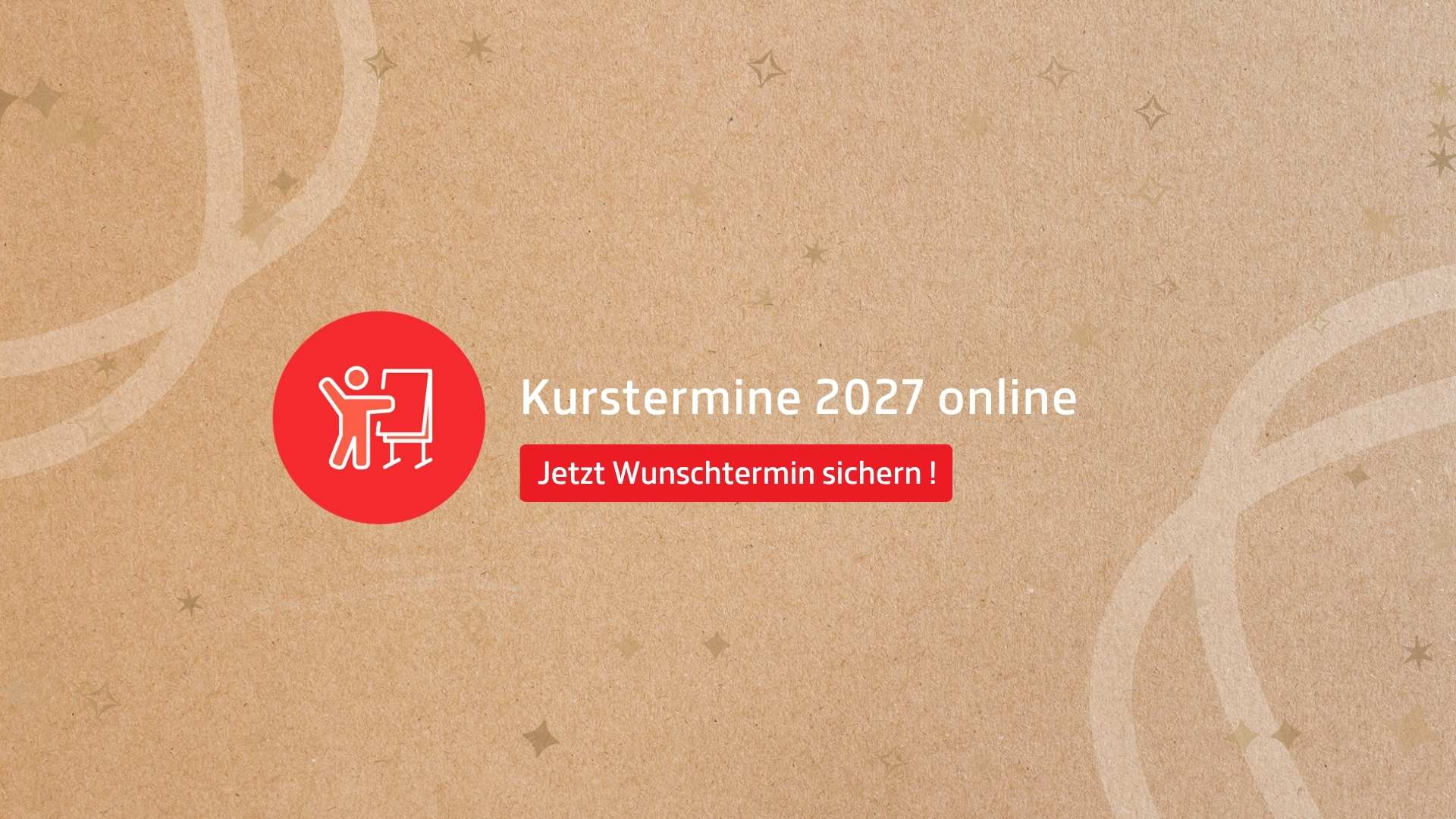 Kursprogramm 2027 online – Ihr Platz wartet auf Sie!